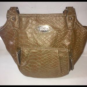 Vintage Rosetti Purse Handbag Textured Polyvinyl